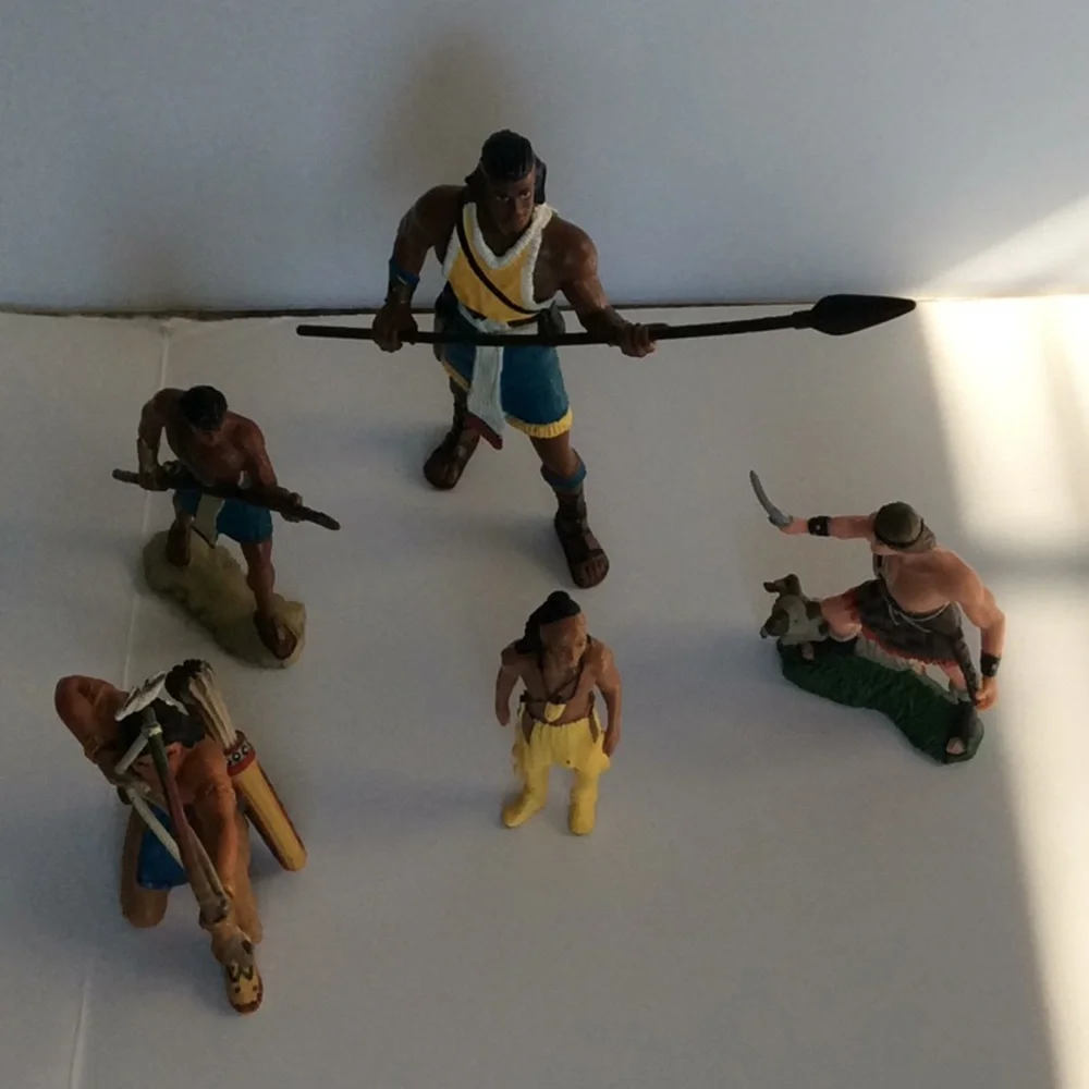 LDD Ammon native stripling warrior figures Vintage